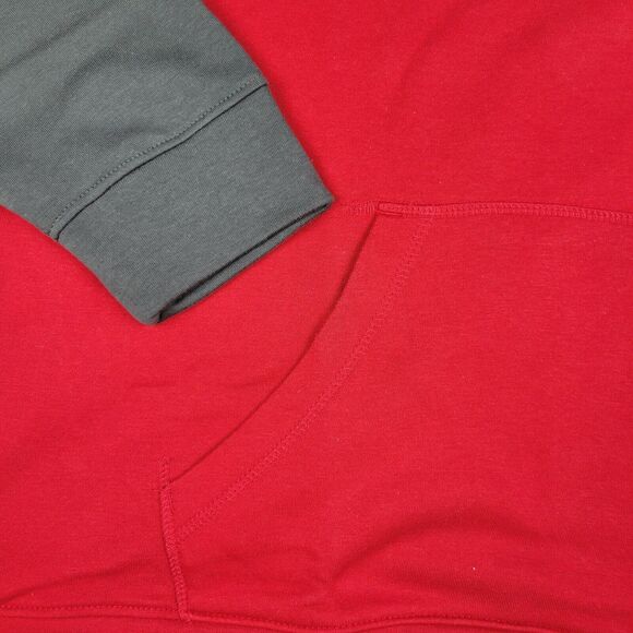 Fanatics Tampa Bay Buccaneers Mens 2XL Sweatshirt Red Fleece Pullover Hoodie NFL - Picture 4 of 14